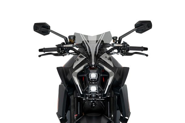 Windschild Puig New Generation Sport 285 x 285 mm mit ABE für KTM 1390 Super Duke R EVO, 1390 Super Duke R Bj. 2024 - 2026