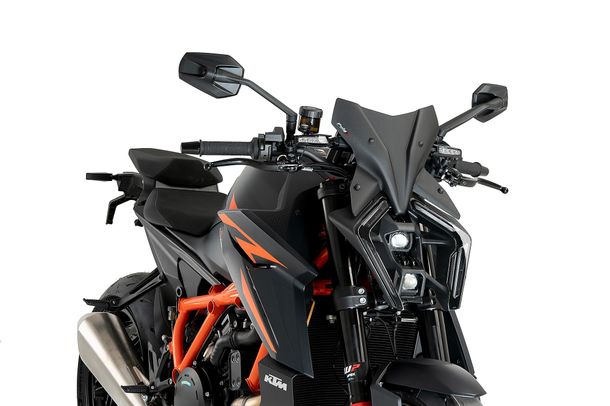 Windschild Puig New Generation Sport 285 x 285 mm mit ABE für KTM 1390 Super Duke R EVO, 1390 Super Duke R Bj. 2024 - 2026