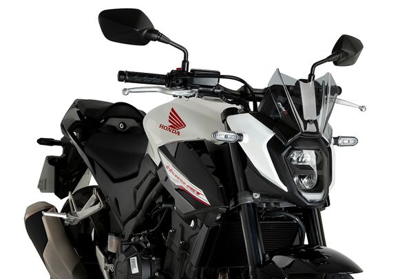 Windschild Puig New Generation Sport 205 x 220 mm mit ABE für Honda CB500 Hornet, CB500 Hornet Eclutch Bj. 2024 - 2026