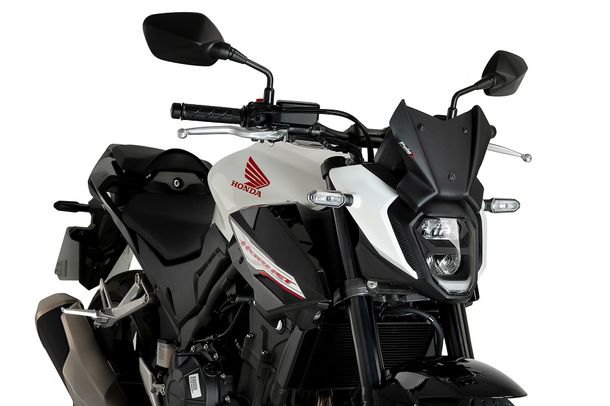 Windschild Puig New Generation Sport 205 x 220 mm mit ABE für Honda CB500 Hornet, CB500 Hornet Eclutch Bj. 2024 - 2026