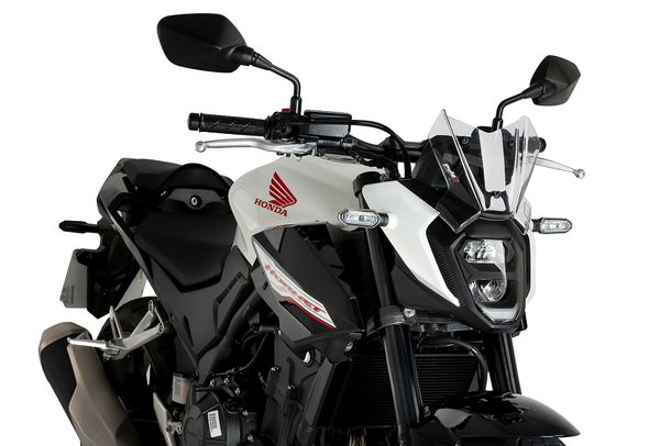 Windschild Puig New Generation Sport 205 x 220 mm mit ABE für Honda CB500 Hornet, CB500 Hornet Eclutch Bj. 2024 - 2026