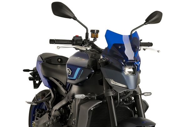 Windschild Puig New Generation Sport 290 x 285 mm mit ABE für Yamaha MT-09 Y-AMT, MT-09, MT-09 SP (Bj. 2024 - 2026)