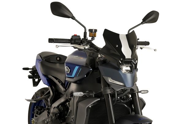 Windschild Puig New Generation Sport 290 x 285 mm mit ABE für Yamaha MT-09 Y-AMT, MT-09, MT-09 SP Bj. 2024 - 2026