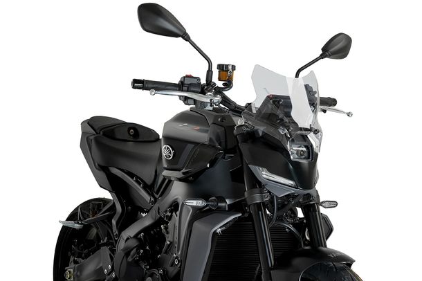Windschild Puig New Generation Sport 290 x 285 mm mit ABE für Yamaha MT-09 Y-AMT, MT-09, MT-09 SP Bj. 2024 - 2026