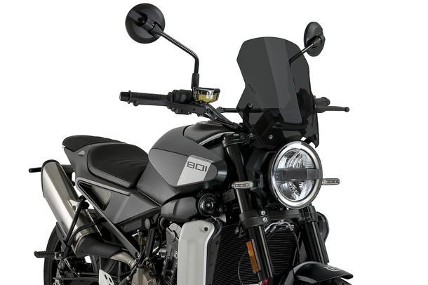 Windschild Puig New Generation Sport 355 x 315 mm mit ABE für Husqvarna Svartpilen 801 Bj. 2024 - 2025