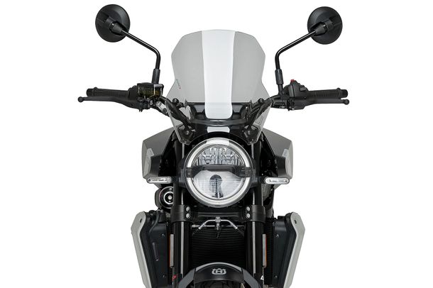 Windschild Puig New Generation Sport 355 x 315 mm mit ABE für Husqvarna Svartpilen 801 Bj. 2024 - 2025