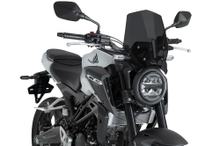 Windschild Puig New Generation Sport 348 x 290 mm mit ABE für Honda CB125R NEO Sports Cafe, CB300R NEO Sports Cafe Bj. 2024 - 2025
