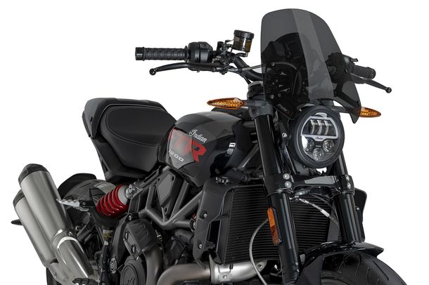 Windschild Puig New Generation Sport mit ABE für Indian FTR 1200 Rally, FTR 1200, FTR 1200S, FTR 1200 Sport Bj. 2019 - 2025