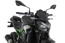 Čelní štít Puig Nová generace Sport 325 x 250 mm s homologací pro motocykly Kawasaki Z900, Z900SE ročníky výroby 2025 - 2026