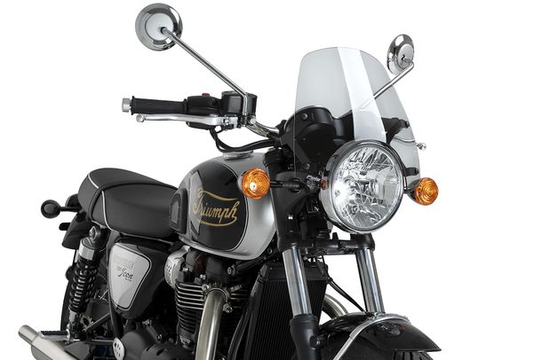 Windschild Puig New Generation Sport 320 x 325 mm mit ABE für Triumph Bonneville T100, Bonneville T120, Bonneville T120 Black Bj. 2002 - 2026