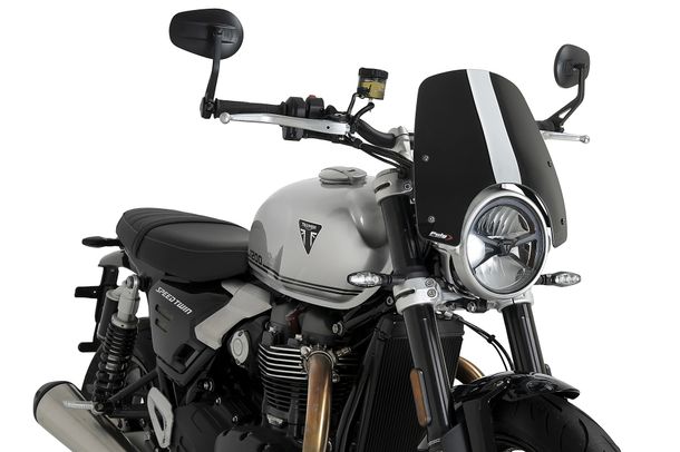 Windschild Puig New Generation Sport mit ABE für Triumph Speed Twin 1200, Speed Twin 1200 RS, Speed Twin 900 Bj. 2025