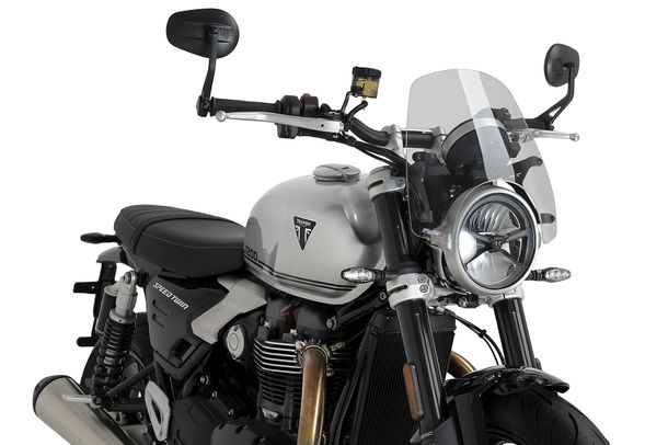 Windschild Puig New Generation Sport mit ABE für Triumph Speed Twin 1200, Speed Twin 1200 RS, Speed Twin 900 Bj. 2025