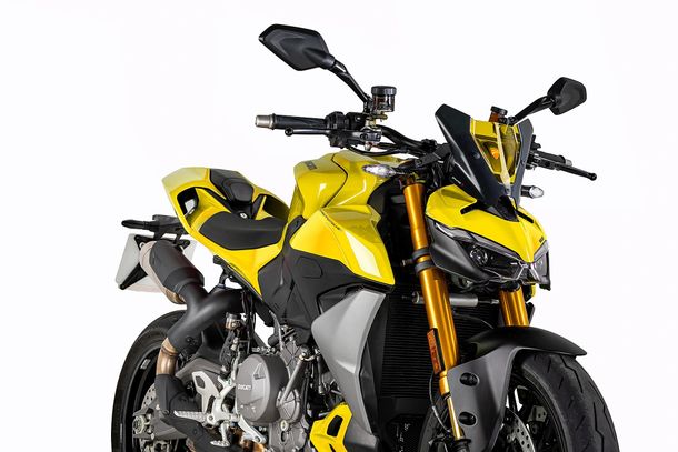 Windschild Puig New Generation Sport 230 x 265 mm mit ABE für Ducati Streetfighter V2, Streetfighter V2 S Bj. 2025 - 2026