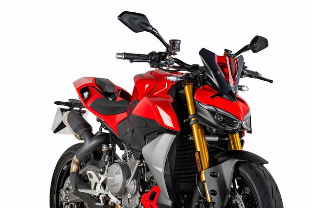 Windschild Puig New Generation Sport 230 x 265 mm mit ABE für Ducati Streetfighter V2, Streetfighter V2 S Bj. 2025 - 2026