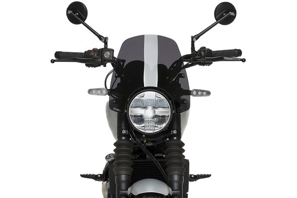 Windschild Puig New Generation Sport 320 x 325 mm mit ABE für Royal Enfield Guerrilla 450 Bj. 2024 - 2026