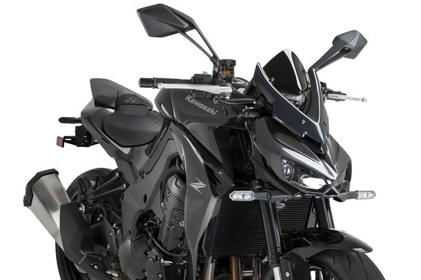 Windschild Puig New Generation Sport 345 x 260 mm mit ABE für Kawasaki Z1100 SE, Z1100 Bj. 2026