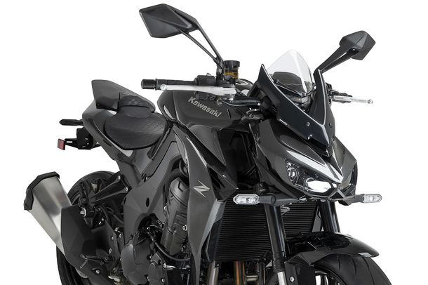 Windschild Puig New Generation Sport 345 x 260 mm mit ABE für Kawasaki Z1100 SE, Z1100 Bj. 2026