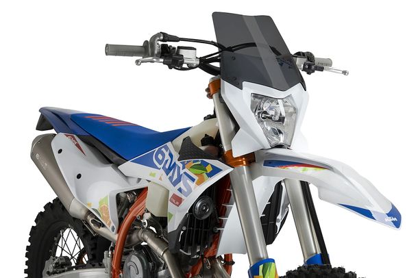 Windschild Puig New Generation Sport 288 x 300 mm mit ABE für KTM 300EXC, 350EXC-F, 450EXC-F, 500EXC-F, 250EXC-F Bj. 1998 - 2026