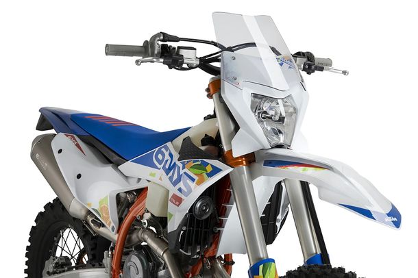 Windschild Puig New Generation Sport 288 x 300 mm mit ABE für KTM 300EXC, 350EXC-F, 450EXC-F, 500EXC-F, 250EXC-F Bj. 1998 - 2026