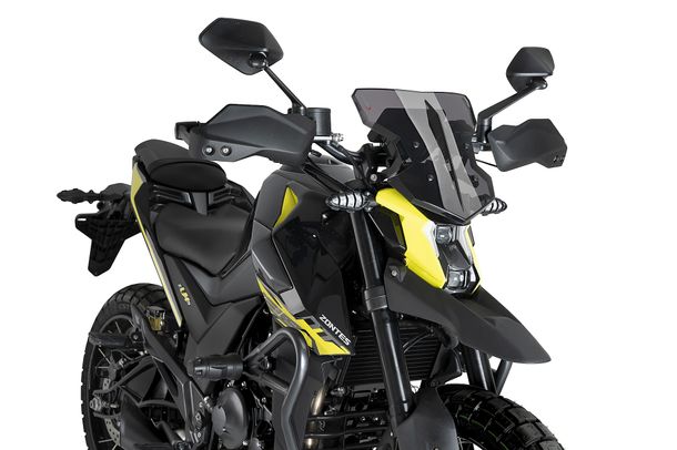 Windschild Puig New Generation Sport 303 x 270 mm mit ABE für Zontes 125U, 125U1 Bj. 2024 - 2026