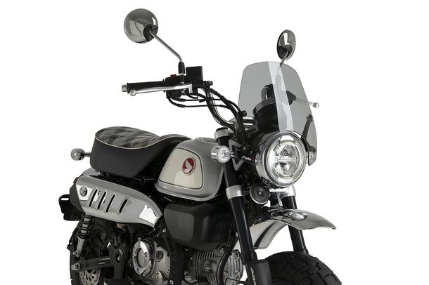 Windschild Puig New Generation Sport mit ABE für Honda Monkey 125 Bj. 2025