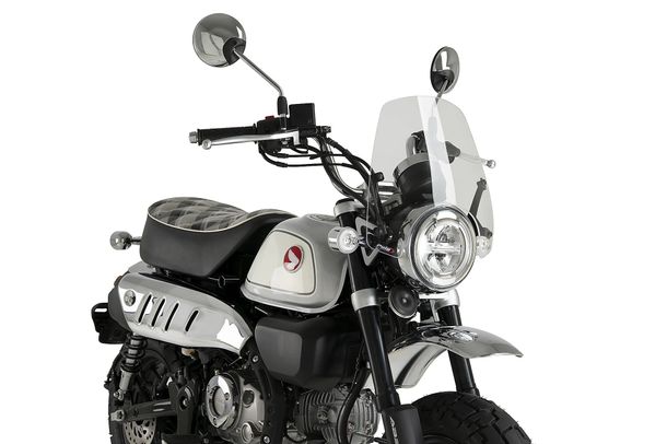 Windschild Puig New Generation Sport mit ABE für Honda Monkey 125 Bj. 2025
