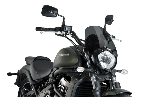 Windschild Puig New Generation Sport 310 x 330 mm mit ABE für Kawasaki Vulcan S, Vulcan S Cafe, Vulcan S Special Edition Bj. 2015 - 2025