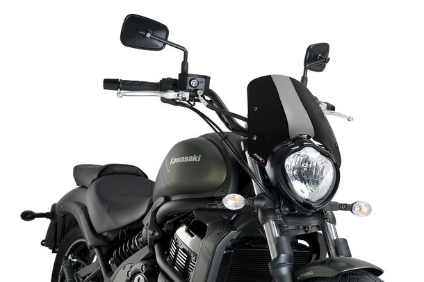 Windschild Puig New Generation Sport 310 x 330 mm mit ABE für Kawasaki Vulcan S, Vulcan S Cafe, Vulcan S Special Edition Bj. 2015 - 2025
