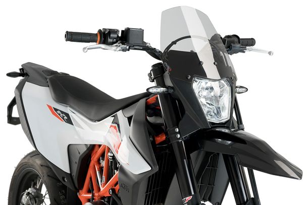 Windschild Puig New Generation Sport 315 x 295 mm mit ABE für KTM 690 SMC R, 690 Enduro R Bj. 2019 - 2026