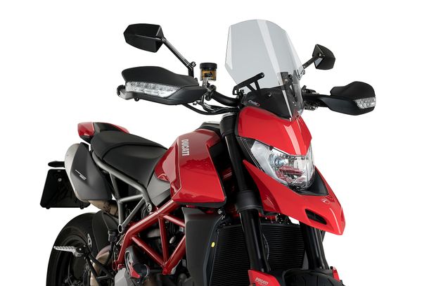 Windschild Puig New Generation Sport 360 x 288 mm mit ABE für Ducati Hypermotard 950, Hypermotard 950 SP, Hypermotard 950 RVE Bj. 2019 - 2026