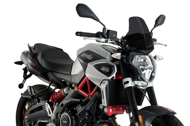 Windschild Puig New Generation Sport 305 x 273 mm mit ABE für Aprilia Shiver 750, Shiver 900 (Bj. 2007 - 2020)