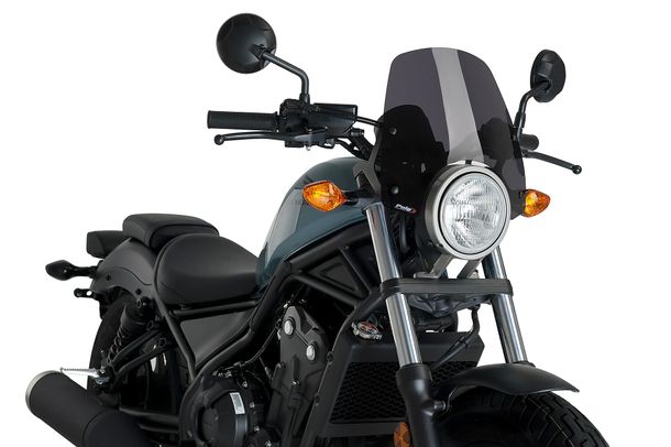 Windschild Puig New Generation Sport 325 x 320 mm mit ABE für Honda CMX 500 Rebel, CMX 500 Rebel SE Bj. 2017 - 2025