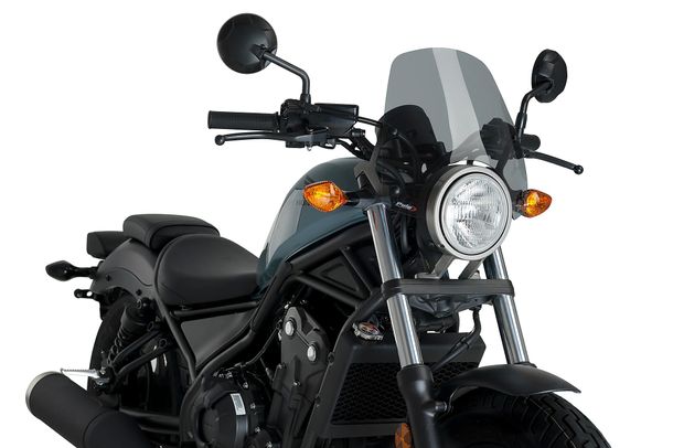 Windschild Puig New Generation Sport 325 x 320 mm mit ABE für Honda CMX 500 Rebel, CMX 500 Rebel SE Bj. 2017 - 2025
