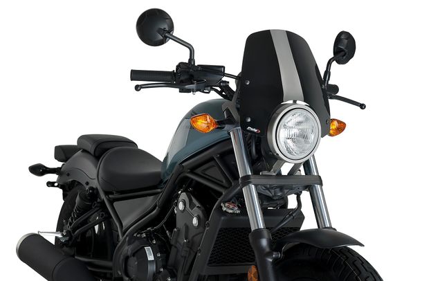Windschild Puig New Generation Sport 325 x 320 mm mit ABE für Honda CMX 500 Rebel, CMX 500 Rebel SE Bj. 2017 - 2025