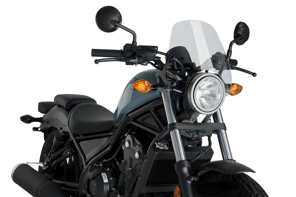 Windschild Puig New Generation Sport 325 x 320 mm mit ABE für Honda CMX 500 Rebel, CMX 500 Rebel SE Bj. 2017 - 2025