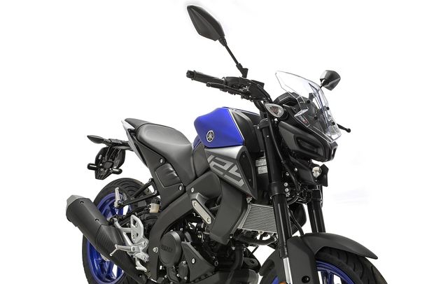 Windschild Puig New Generation Sport 303 x 270 mm mit ABE für Yamaha MT-125 Bj. 2020 - 2026