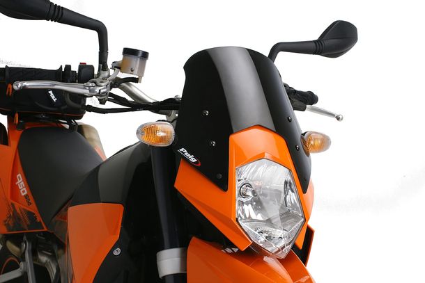 Windschild Puig New Generation Sport mit ABE für KTM 950 Superenduro Bj. 2006 - 2009