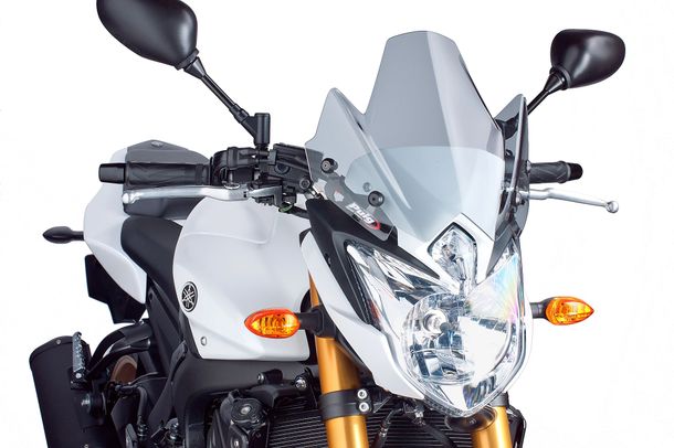 Windschild Puig New Generation Sport mit ABE für Yamaha FZ8 Bj. 2011 - 2016