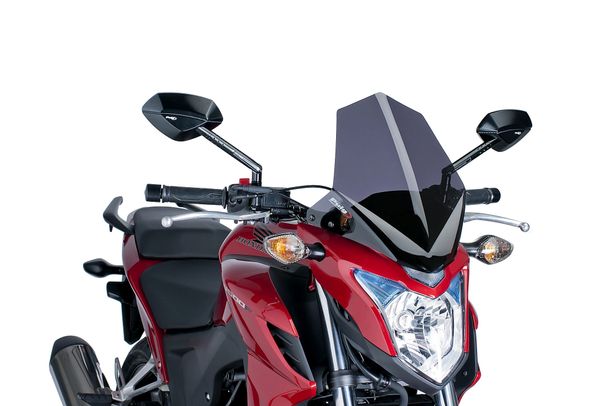 Windschild Puig New Generation Sport mit ABE für Honda CB500FA, CB500F Bj. 2013 - 2015