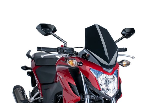 Windschild Puig New Generation Sport mit ABE für Honda CB500FA, CB500F Bj. 2013 - 2015