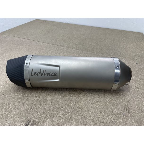 B-Ware, Auspuffanlage LeoVince Komplettanlage LV ONE EVO mit Katalysator & Zulassung, Edelstahl, Carbon Kappe für Piaggio Vespa Primavera / Sprint 125 3V