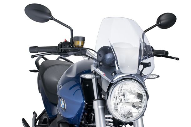 Windschild Puig New Generation Sport mit ABE für BMW R1200R Bj. 2006 - 2014
