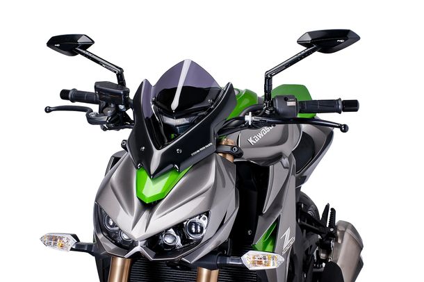 Windschild Puig New Generation Sport mit ABE für Kawasaki Z1000, Z1000R, Z1000R Edition, Z1000R Performance, Z1000 SE Bj. 2014 - 2020