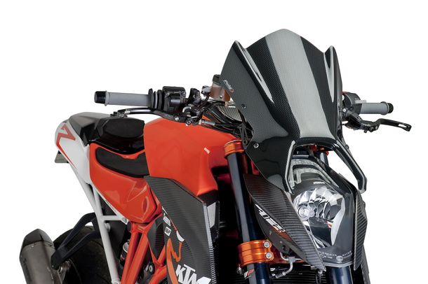 Windschild Puig New Generation Sport mit ABE für Ktm 1290 SUPERDUKE R (Bj. 2014 - 2016)