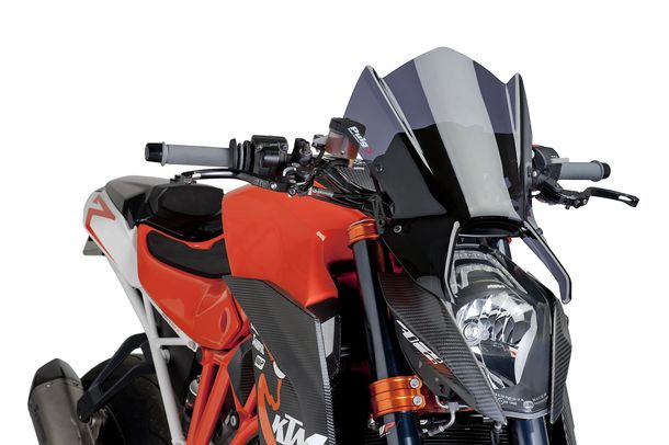 Windschild Puig New Generation Sport mit ABE für Ktm 1290 Superduke R (Bj. 2014 - 2016)