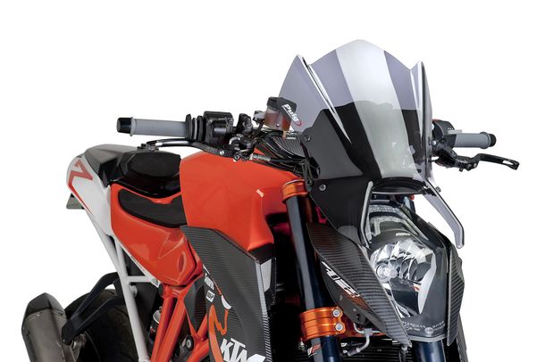 Windschild Puig New Generation Sport mit ABE für KTM 1290 Superduke R Bj. 2014 - 2016
