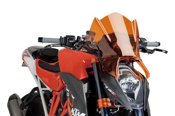 Windschild Puig New Generation Sport mit ABE für KTM 1290 Superduke R Bj. 2014 - 2016
