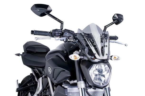 Windschild Puig New Generation Sport mit ABE für Yamaha MT-07 Moto Cage, MT-07, MT-07 ABS Bj. 2014 - 2017