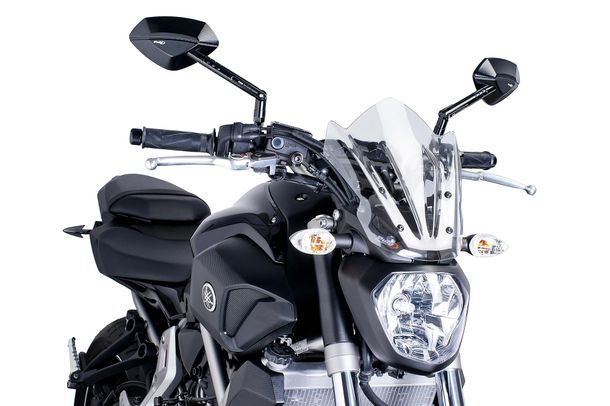 Windschild Puig New Generation Sport mit ABE für Yamaha MT-07 Moto Cage, MT-07, MT-07 ABS Bj. 2014 - 2017
