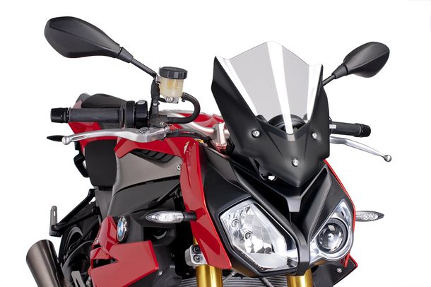 Windschild Puig New Generation Sport mit ABE für BMW S1000R Bj. 2014 - 2018